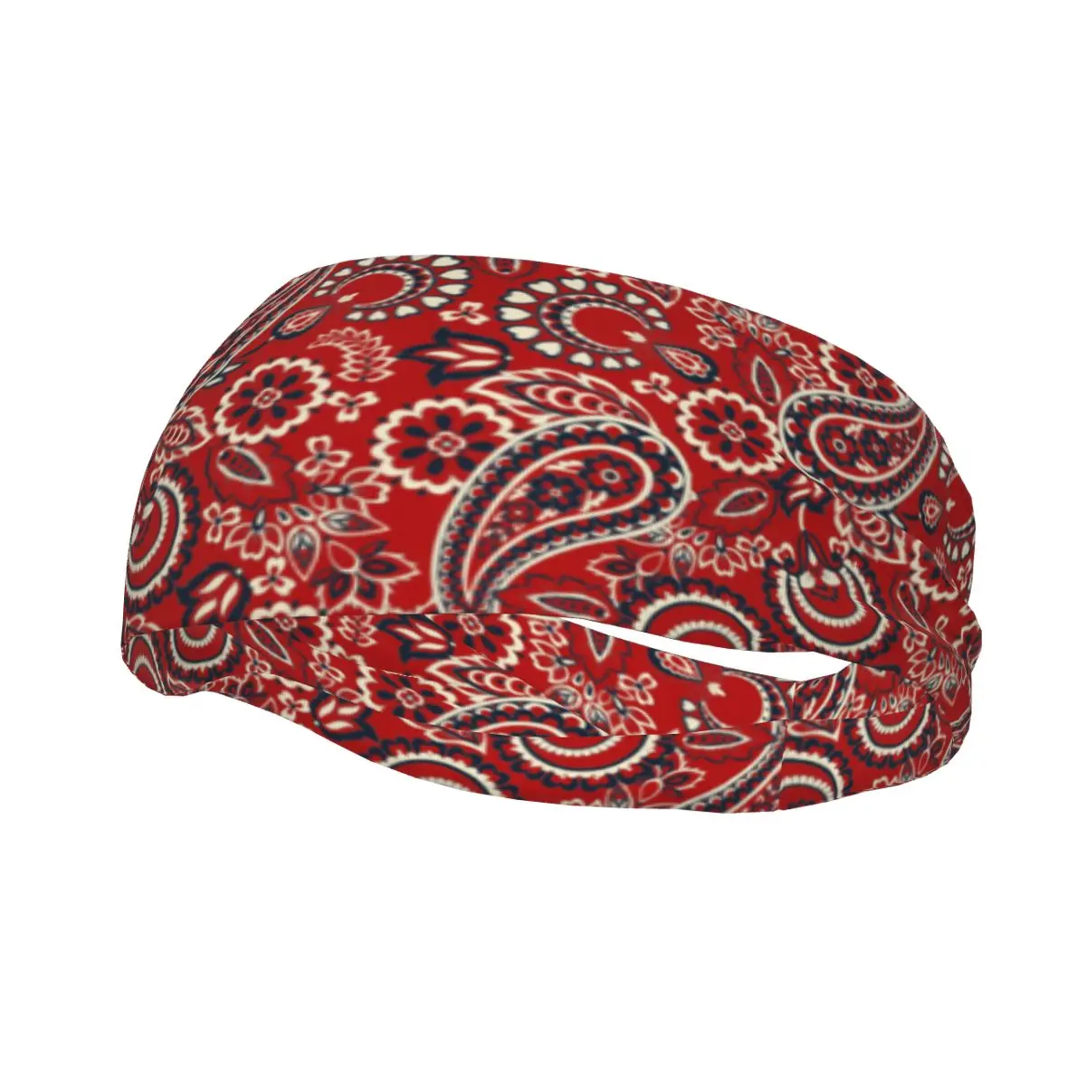 

Paisley Pattern Headband Headwrap Vintage Hair Bands Fitness Sports Yoga Sweatband Sports Safety for Women