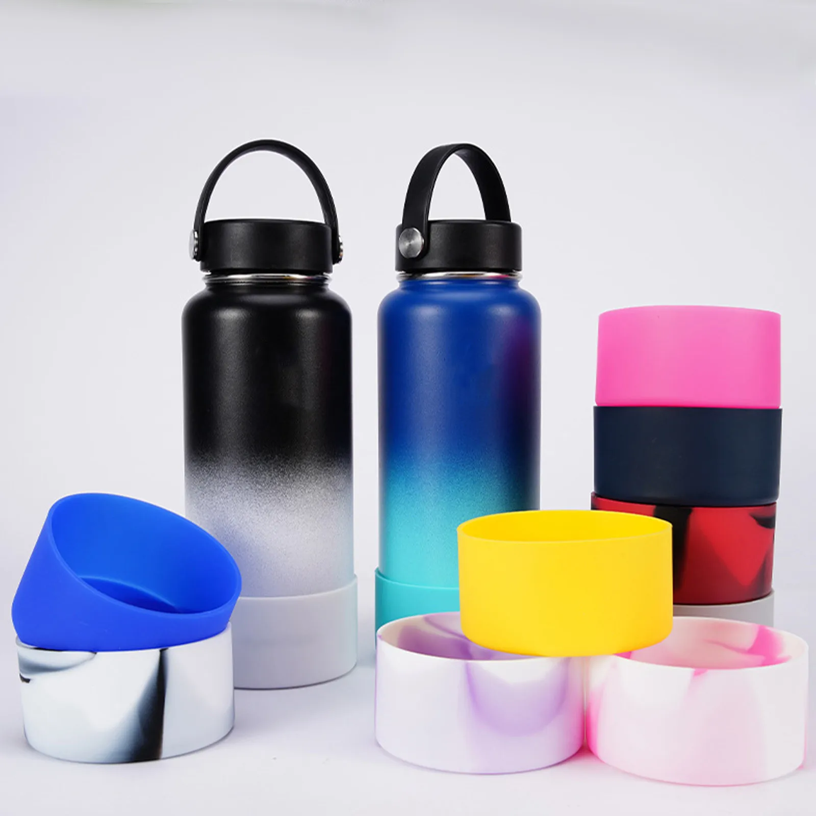 Protective Silicone Bottle Boot/Sleeve Hydro Vacuum Flask