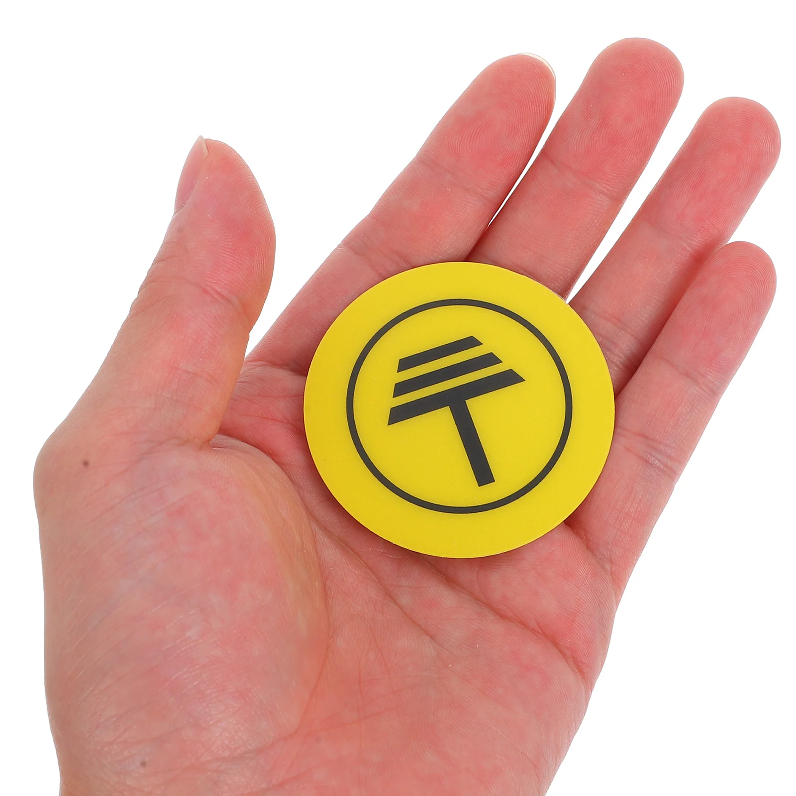 50 Pcs Grounding Alert Signs Electric Warning Signs Wire Tags Labels Traffic Signal Roadway Safety Power Cord Monitor Grounding