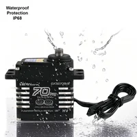 70kg Digital Servos Large Torque Magnetic Induct 8.4v Brushless Motor IP68 Steel Helical Gear For 1/8 1/10 Remote RC Car Robot - Image 5