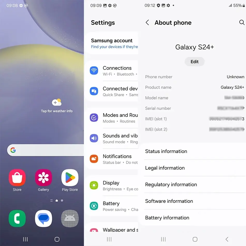 Samsung Galaxy S24 Plus 5G NFC Snapdragon 8 Gen 3 6.7
