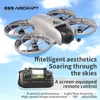  E69 Mini Drone HD Camera Obstacle Avoidance Aerial Photography Brushless Professional Dual Camera with Screen Quadcopter Toys