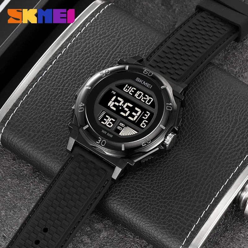 SKMEI Fashion Military LED Digital Watch For Men Stopwatch Date Alarm Week Men's Wristwatches Waterproof Male Clock Reloj Hombre