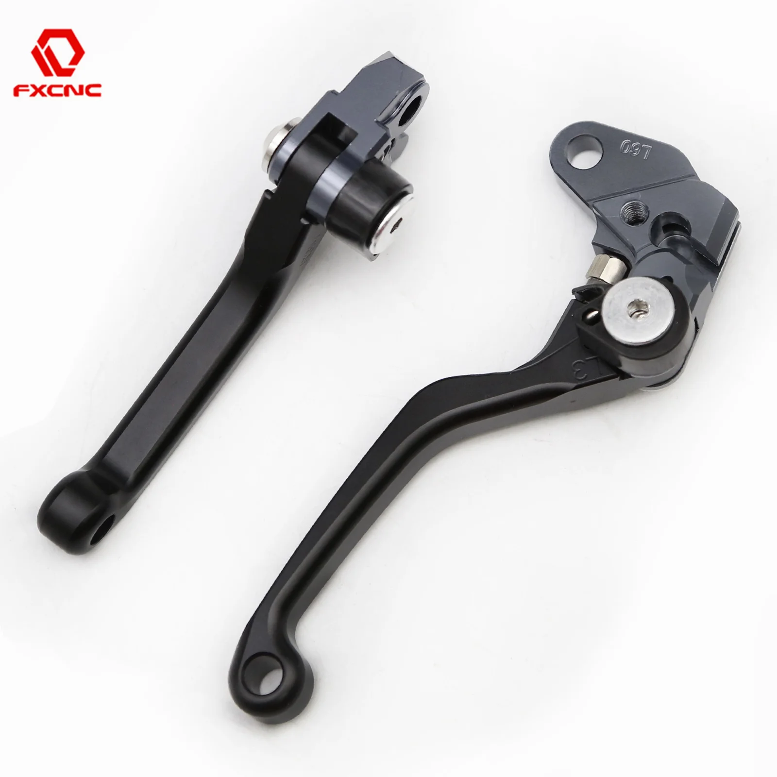 

For EXC250 250 EXC 2T 1998 1999 CNC Pivot Dirt Pit Bike Brake Clutch Lever Accessories