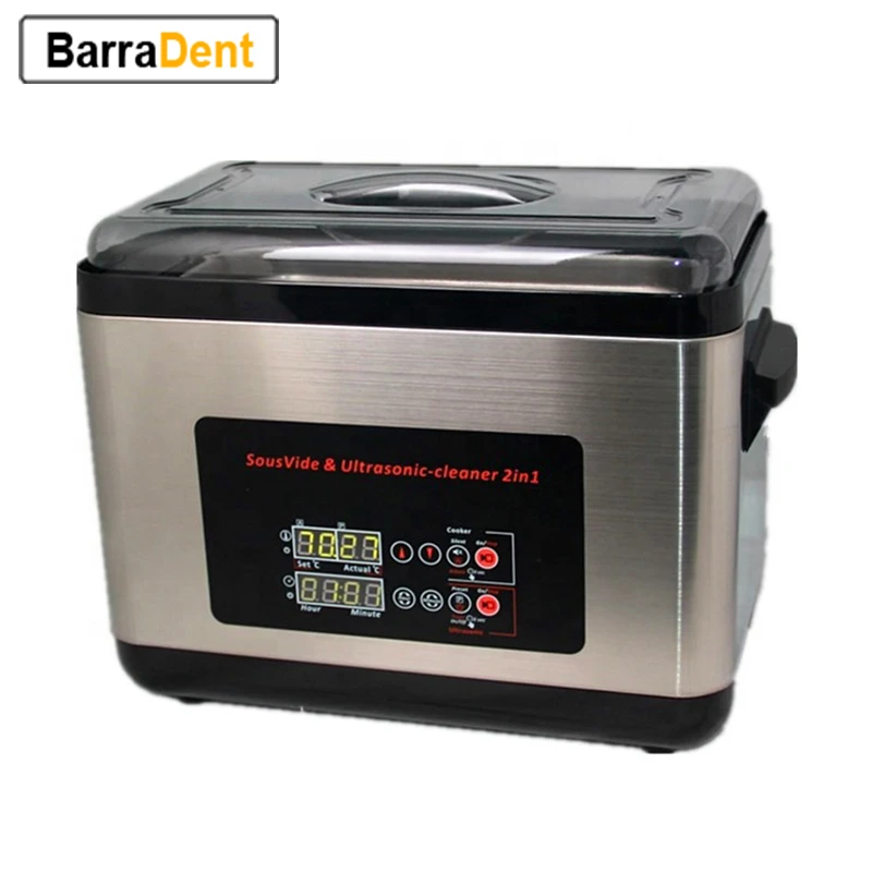 kas Voorzieningen een keer 2 In 1 Stainless Steel Electric Sous Vide Cooking Ultrasonic Cleaner 6L  Slow Cooker With Timer And Temperature Control| | - AliExpress