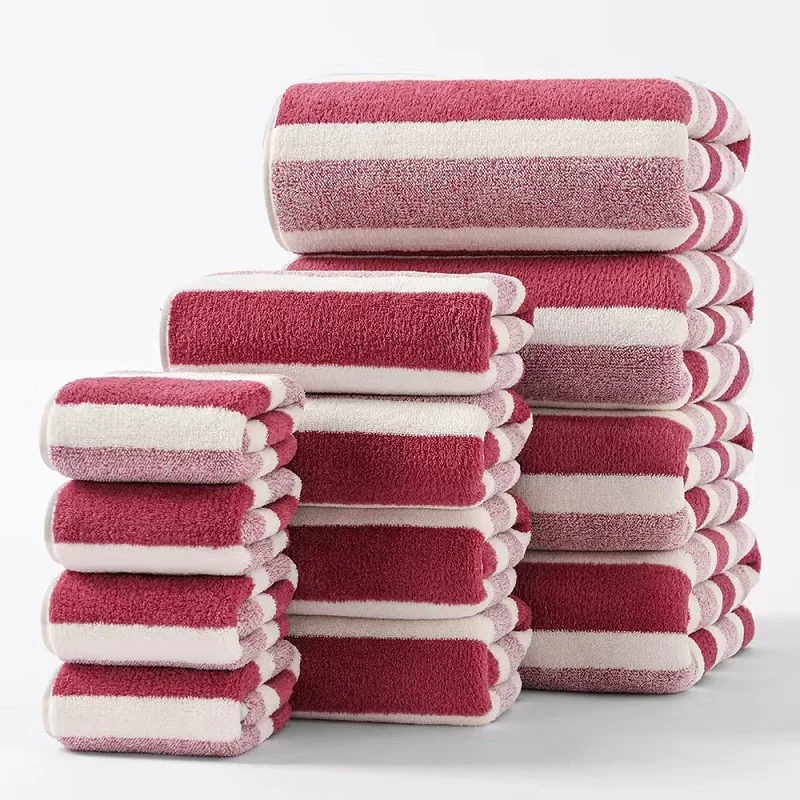 Coral Fleece Towel Set 12 Piece 4 Bath Towels 4 Square Towels Suitable For Bathroom Travel School