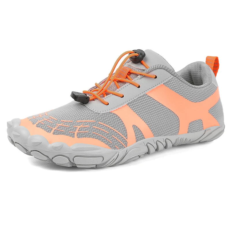 Unisex barefoot shoes five fingers aqua shoes anti-slip sneakers breathable beach quick-drying hiking fishing footwear