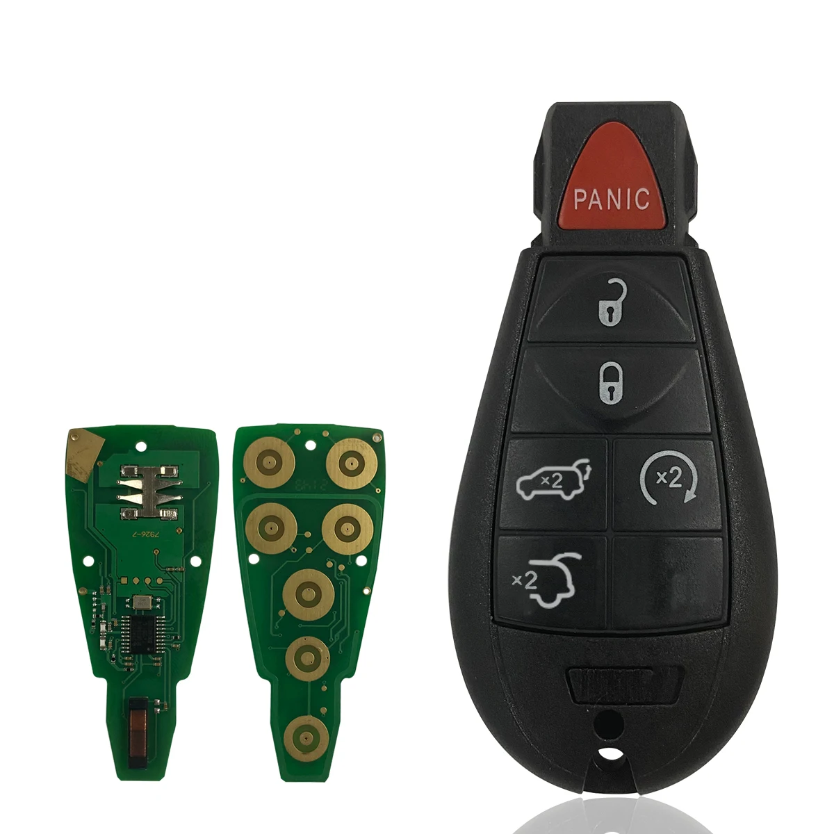 Chiave/Telecomando Per Chrysler Paese Città Jeep Cherokee Dodge 300 Caricatore Magnum 433mhz Pcf7941 Iyz-c01c - Chrysler - S3f6d09e76a784d26bab913f10b4fbfa1Y