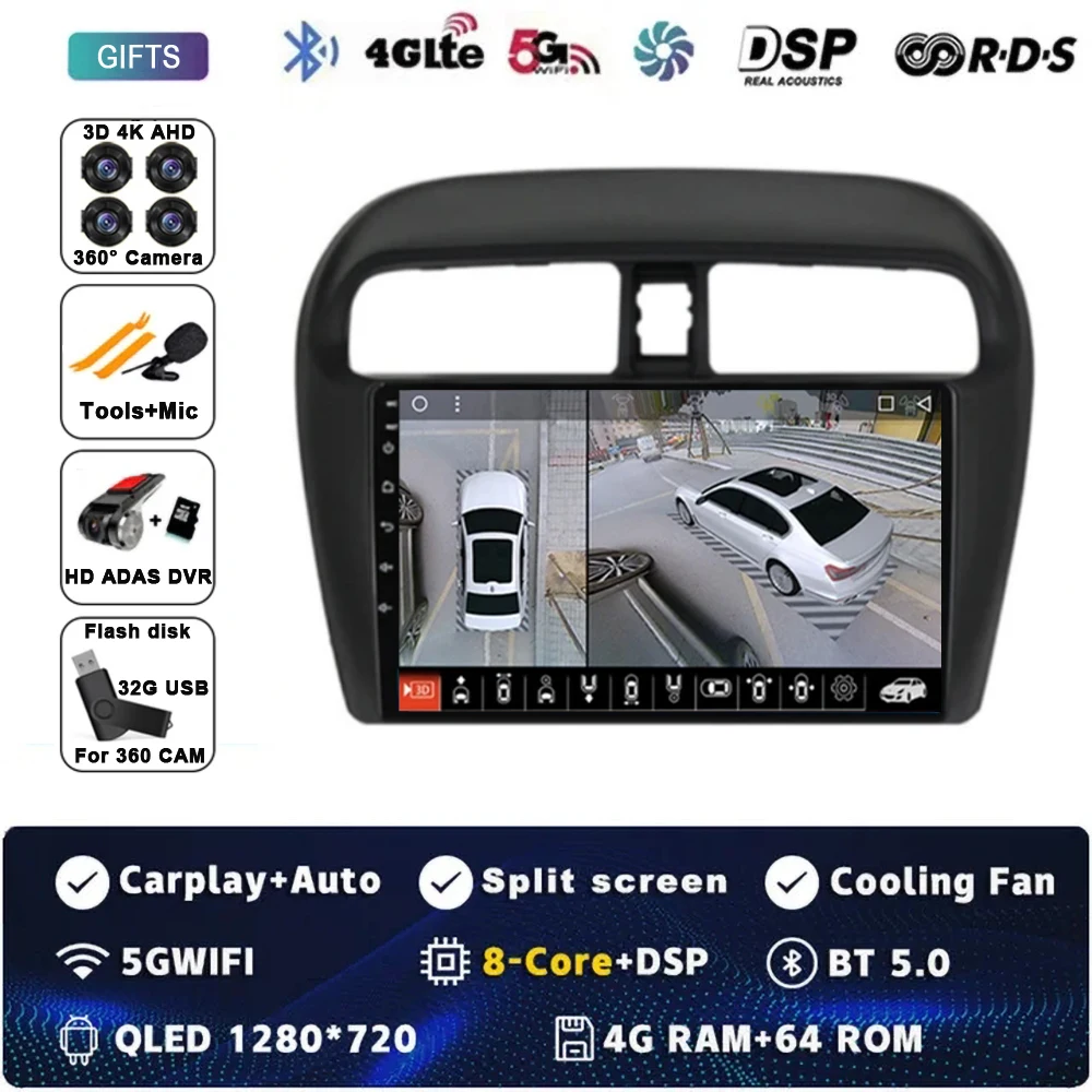 4G-64G 360 DVR