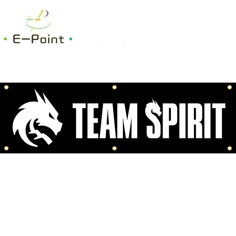 

130GSM 150D Material Team Spirit Gaming Banner 1.5ft*5ft (45*150cm) Size for Home Flag Indoor Outdoor Decor