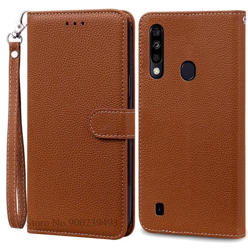 Sleek Silicone Wallet Leather Flip Case with Soft TPU Back Cover