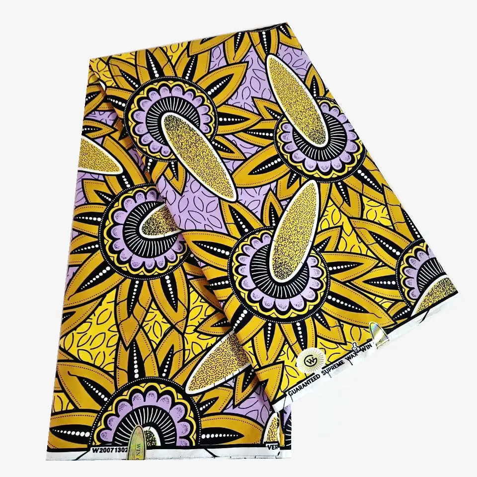 Item J1-5 Choose popular wax block printed fabric cotton textile