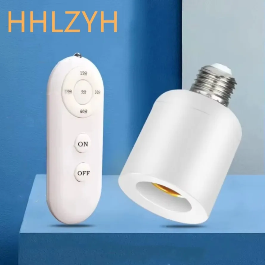 85V-265V Lamp Holder Multi Light E27 Wireless Remote Control Smart Timer Switch for Baby Room Bedroom Home