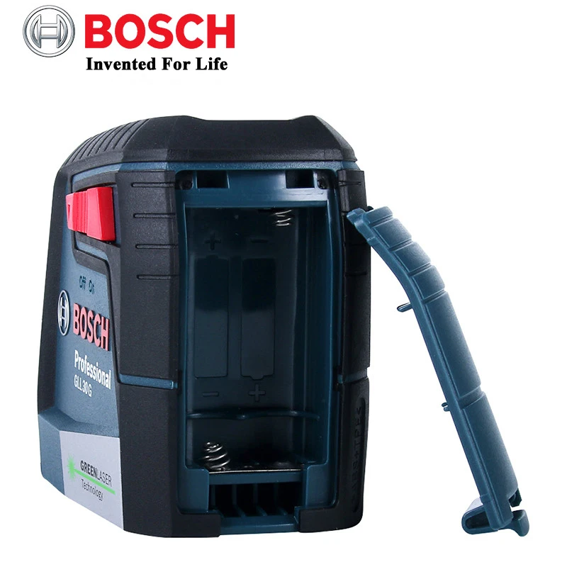 Bosch Laser Level GLL30G High Precision Two-Line Green Horizontal And  Vertical Laser Levels Cross Line Laser For Home Decoration