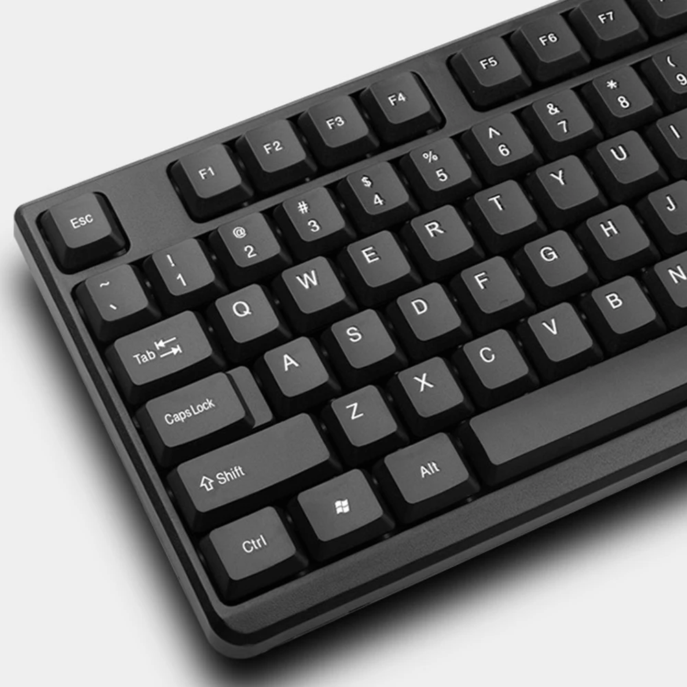 NEW USB Wireed Keyboard For PC Computer Notebook Computer Keyboard with Optical Wired Mouse for Windows Mac OS Desktop Laptop PC