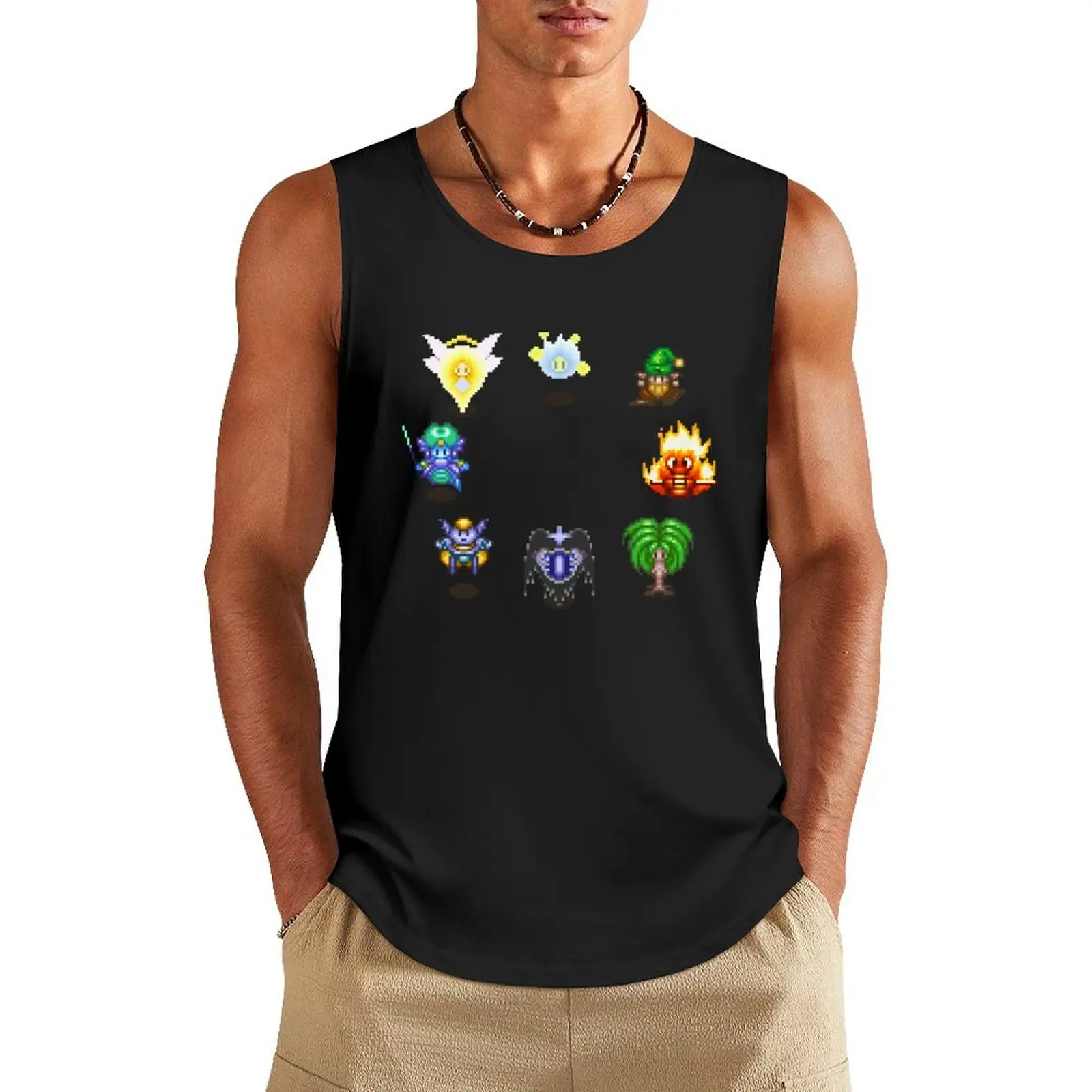 

Mana Spirits Tank Top Men's gym gym clothing Man gym clothes