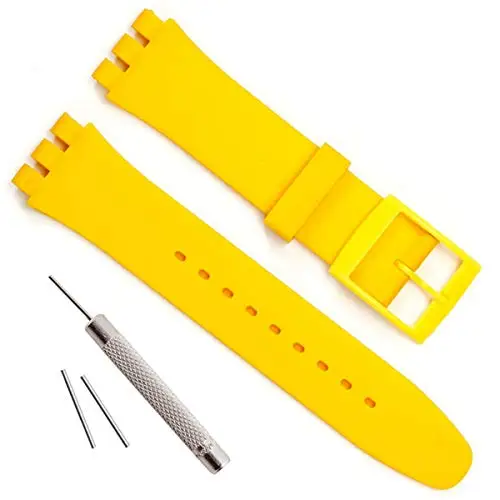 Swatch Strap Jelly Silicone Waterproof Sport Watch Band Replacement Bracelet
