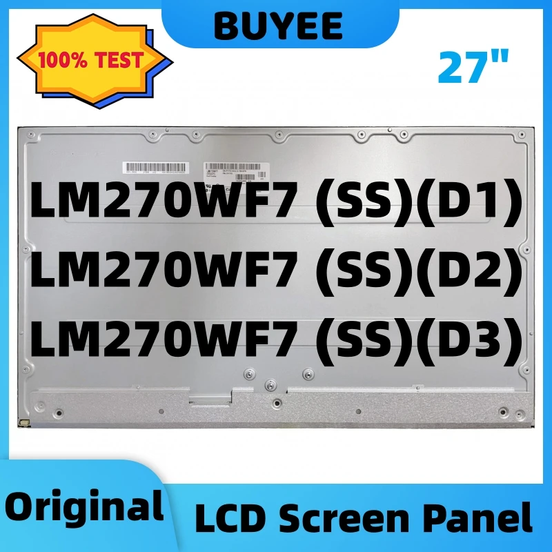 

27" Original New LM270WF7-SSD1 SSD2 SSD3 LCD Screen Panel LM270WF7 (SS)(D1) LED Display Industrial Monitor 1920X1080 FHD 30Pins