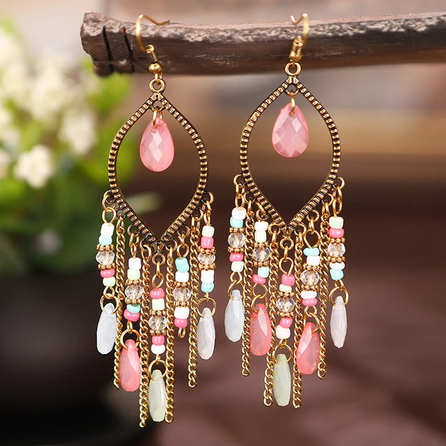 Buy Handcrafted Earring in Purple| Antiqa Handcrafted - Buy Handmade  Jewelry at best price in India