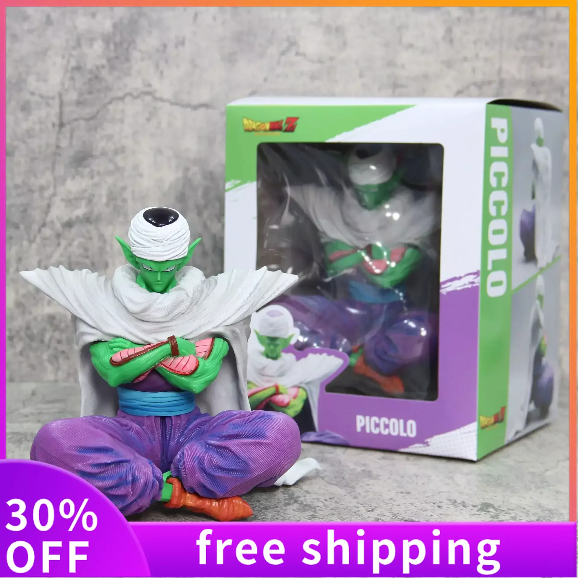 

15cm Anime Figures Dragon Ball Z Figures Goku Piccolo Cloak Action Figure Model Doll Character Periphery Birthday Gift Toys Game