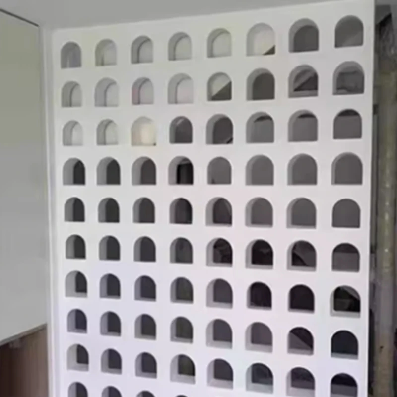 Arch Cement Mold, Plastic Precast Block, Decorative Wall, Interior Decoration, Grass Planting Brick, Home Garden Decoration
