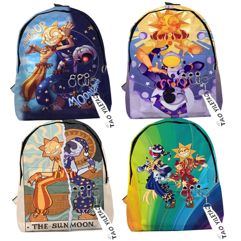 Sundrop Moondrop School Bags Security Violation Sunrise Boss Zaini Borse Per Bambini Borsa Da Viaggio Ragazze Ragazzi Regali Di Natale