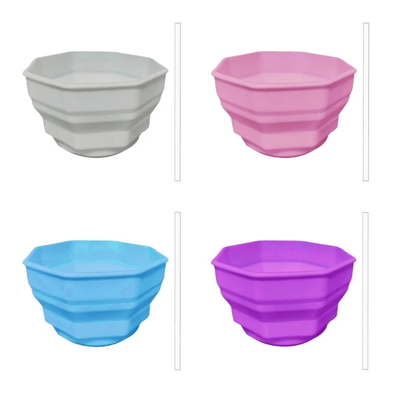 

Reusable Silicone Tray Food Storage Containers Portable Holder for Stanleys Cup Accessories for Chip Candy Cookie