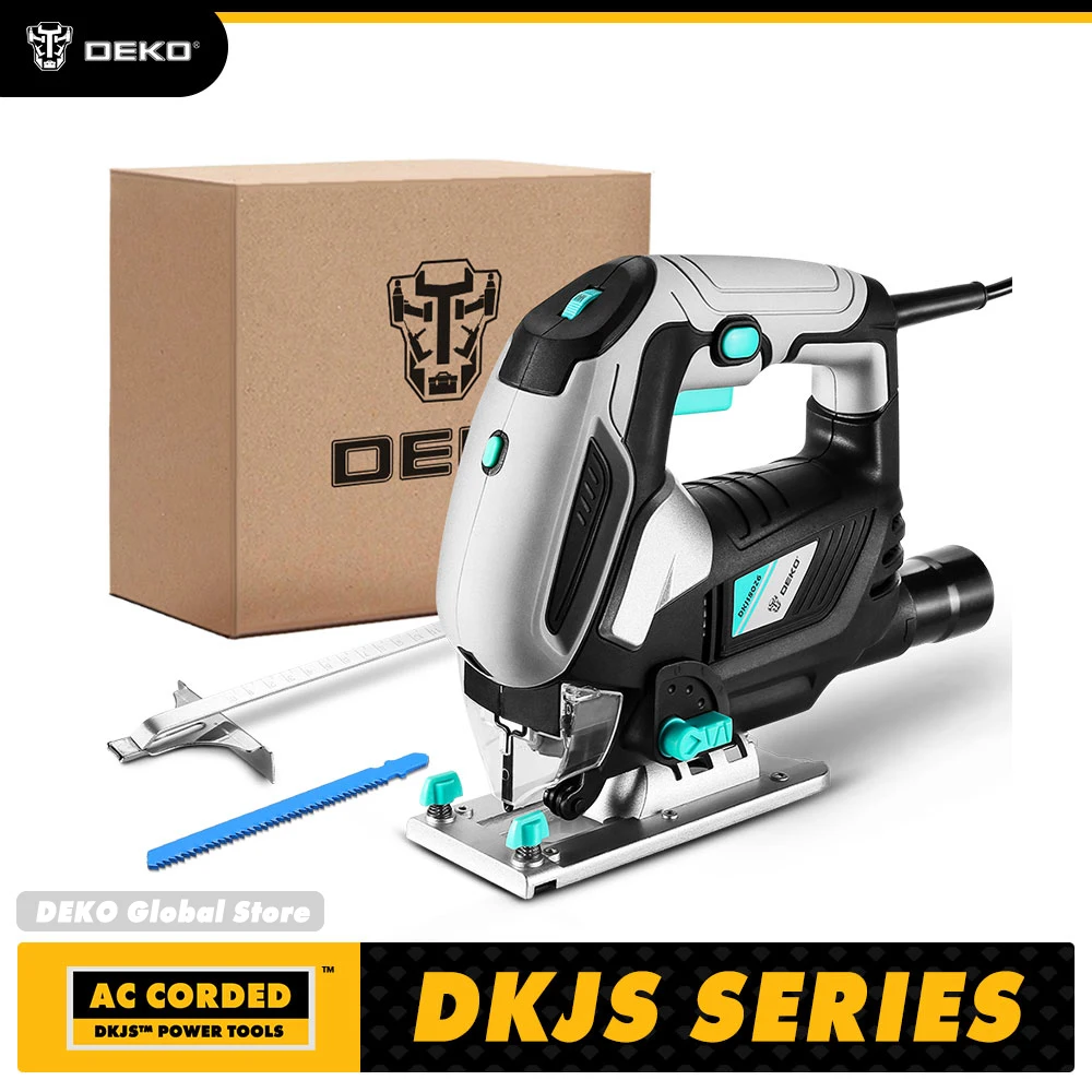 

DKJS SERIES JIG SAW WITH VARIABLE SPEED ELECTRIC SAW WITH BLADES CHAINSAW MITER SAW POWER TOOL HOME DIY DEKO