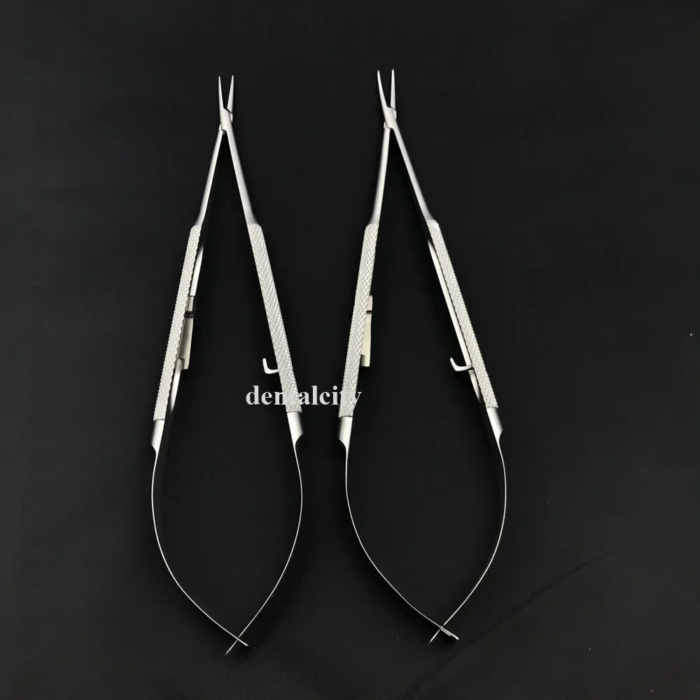 Castroviejo Needle Holder with lock stainless steel For Dentist instrument Ophthalmic surgery instrument ophthalmic tool surgical instruments