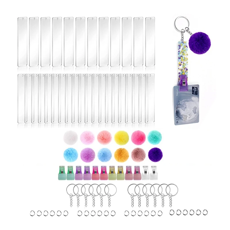 

12 шт. зажимов для карт, бесконтактная акриловая дебетовая карта для экстрактора карт для ногтей, брелок для ключей с держателем для карт, прост в использовании