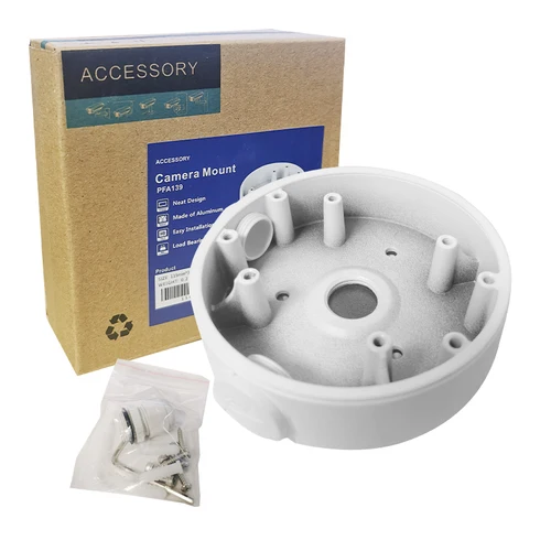 Dahua 정션 박스 PFA139 알루미늄 카메라 마운트 CCTV 액세서리, IPC-HDW5442TM-ASE HDBW2431F-AS-S2 HDW3441EM-S-S2 HDW3841EM 용 4