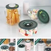 Vacuum Lid for Container Fresh Keeping Lid Reusable Vacuum Sealing Lids BPA -Free Reusable Vacuum Lid with Pump Keep Food Fresh 5