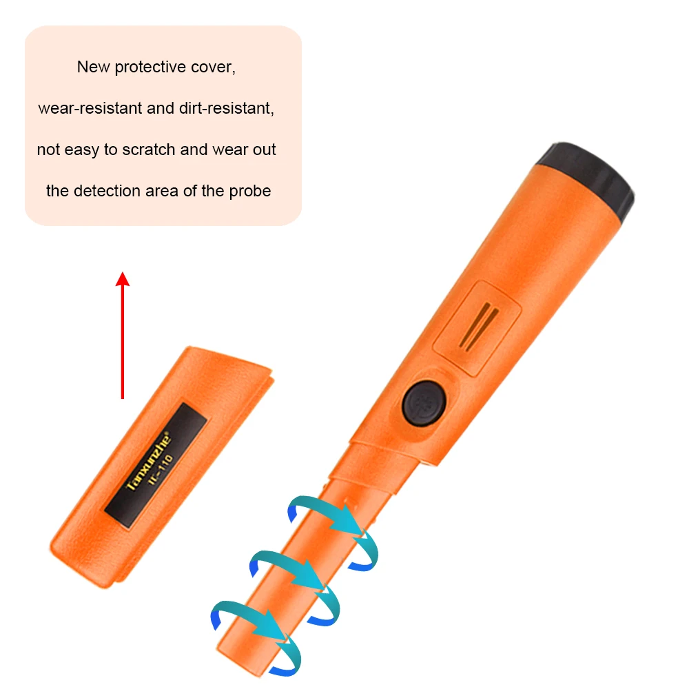 Description Picture 5 of itemNew High Quality Handheld Metal Detector Positioning Rod Detectors IP68 Waterproof Up to 3 Meters into the Water Pinpointing