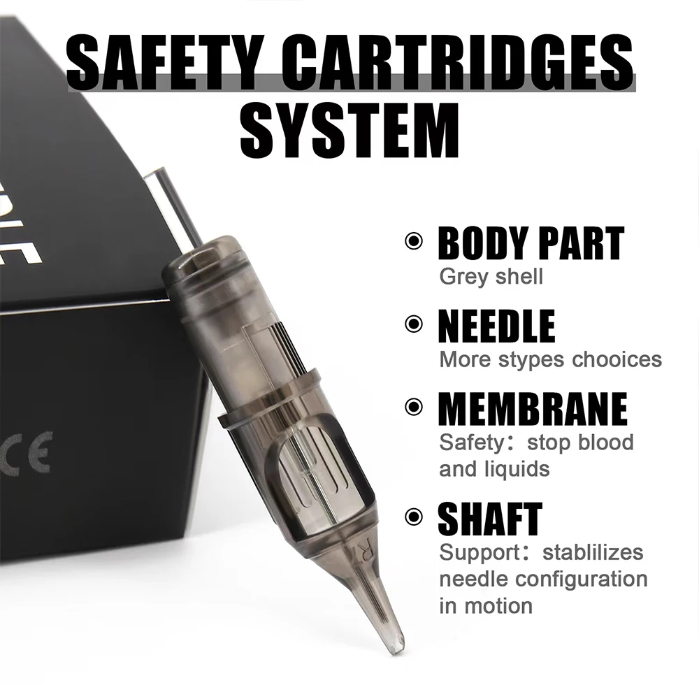 Tattoo Cartridges Needles 20PCS RL (Round Liner) for Gun Pen Machine tattoo needles