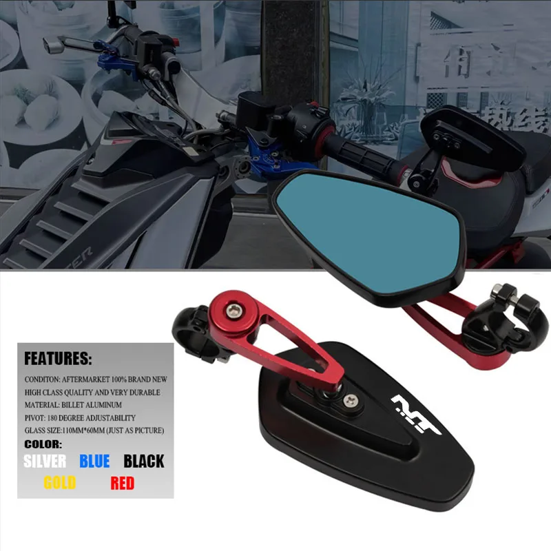 

Для мотоциклетных ручек HONDA Gold Wing 1800 GL1800 GL 1800 2001-2023 VOGE SR4 MAX SR4MAX 2022-2023, боковое зеркало заднего вида