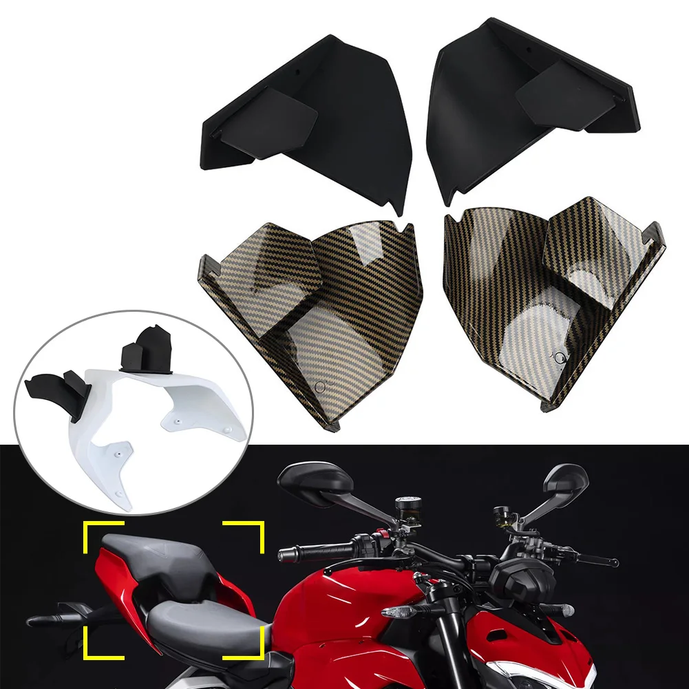 

Motorcycle Rear Tail Spoiler Fixed Wing Fairing Winglet ForDUCATI Panigale V2 2020 2021 2022