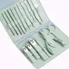 Customizable 12/16 Pcs Professional Nail Cutter Pedicure Scissors Set Stainless Steel Eagle Hook Portable Manicure Nail Tool Set 6