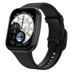 Luxury Waterproof Smart Fitness Watch - Unisex Sport Smartband 2023 Edition - With Original Box (Black)