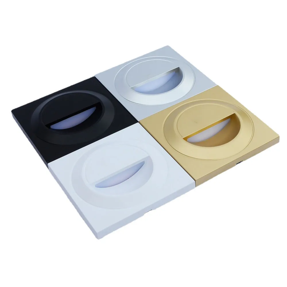 86Type Wall Stairs LED Step Lamp Human Motion PIR Sensor Stairway Corridor Foyer Lighting Eu Standard Night Footlight