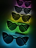 Dazzling love for heart, science and technology, luminous glasses, LED disco dancing, luminous KTV bar, electric syllable atmosp 4