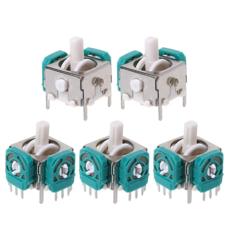 5pcs 3D Analog Joystick Thumb Module for NGC Gamecube Controller 40JB