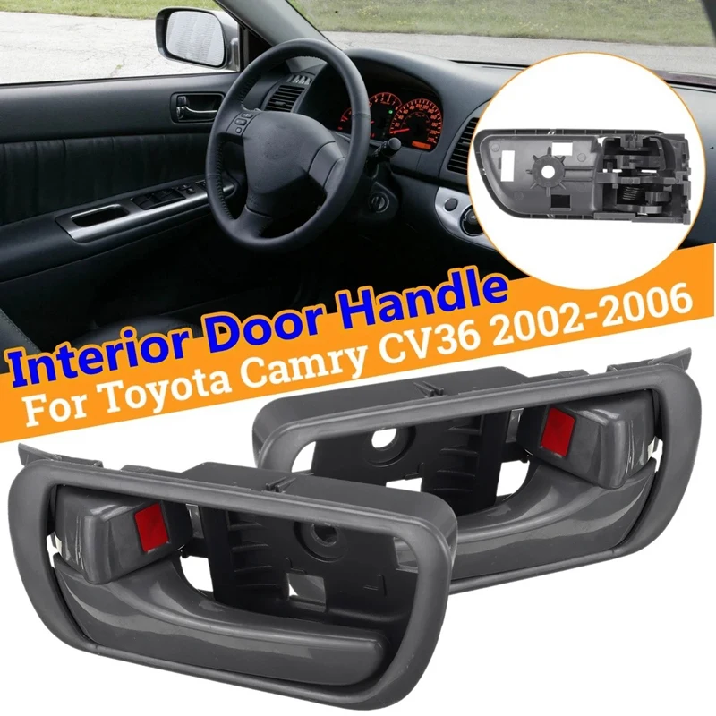 

2X левая и правая внутренняя дверная ручка для Toyota Camry CV36 2002-2006 69206-33030LH 69205-33040RH