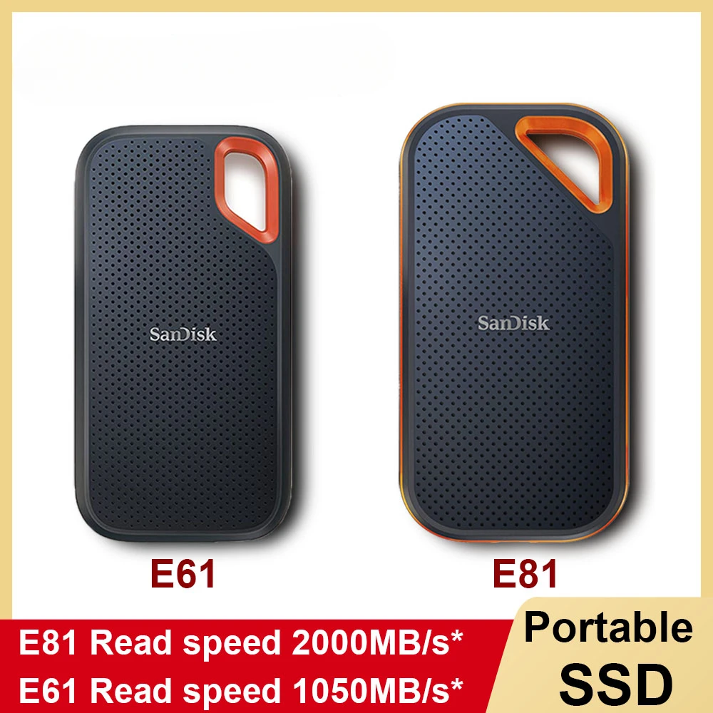 DISQUE SSD PORTABLE SANDISK 1TO USB 3.2 TYPE-C