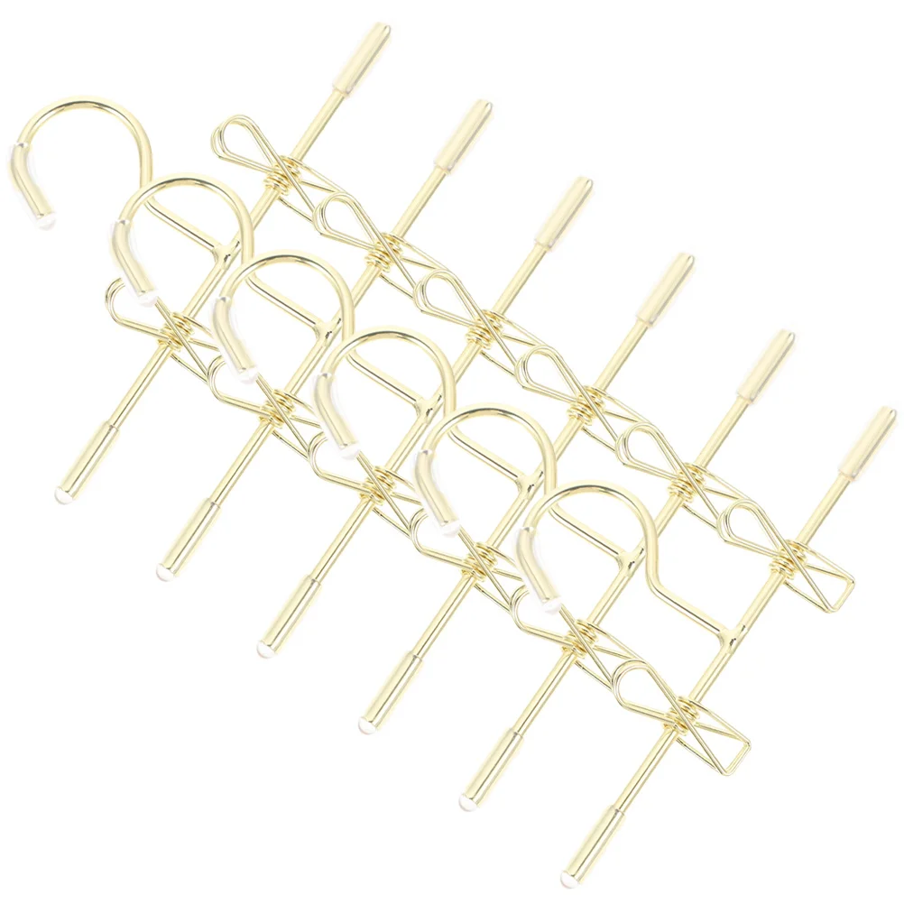 

Hangers Clothes Mini Hanger Rack Clothing Garment House Dress Metal Baby Storage Miniature Wardrobe Tiny Ornaments Coat Closet
