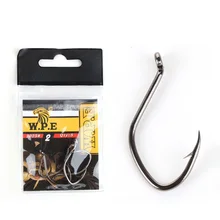 

Carp Fishing Hook V-Curve Barbed Hooks High-Carbon Steel Catfish Hook 2/4/6/8/10/12# Fishing Tools Terminal Tackle
