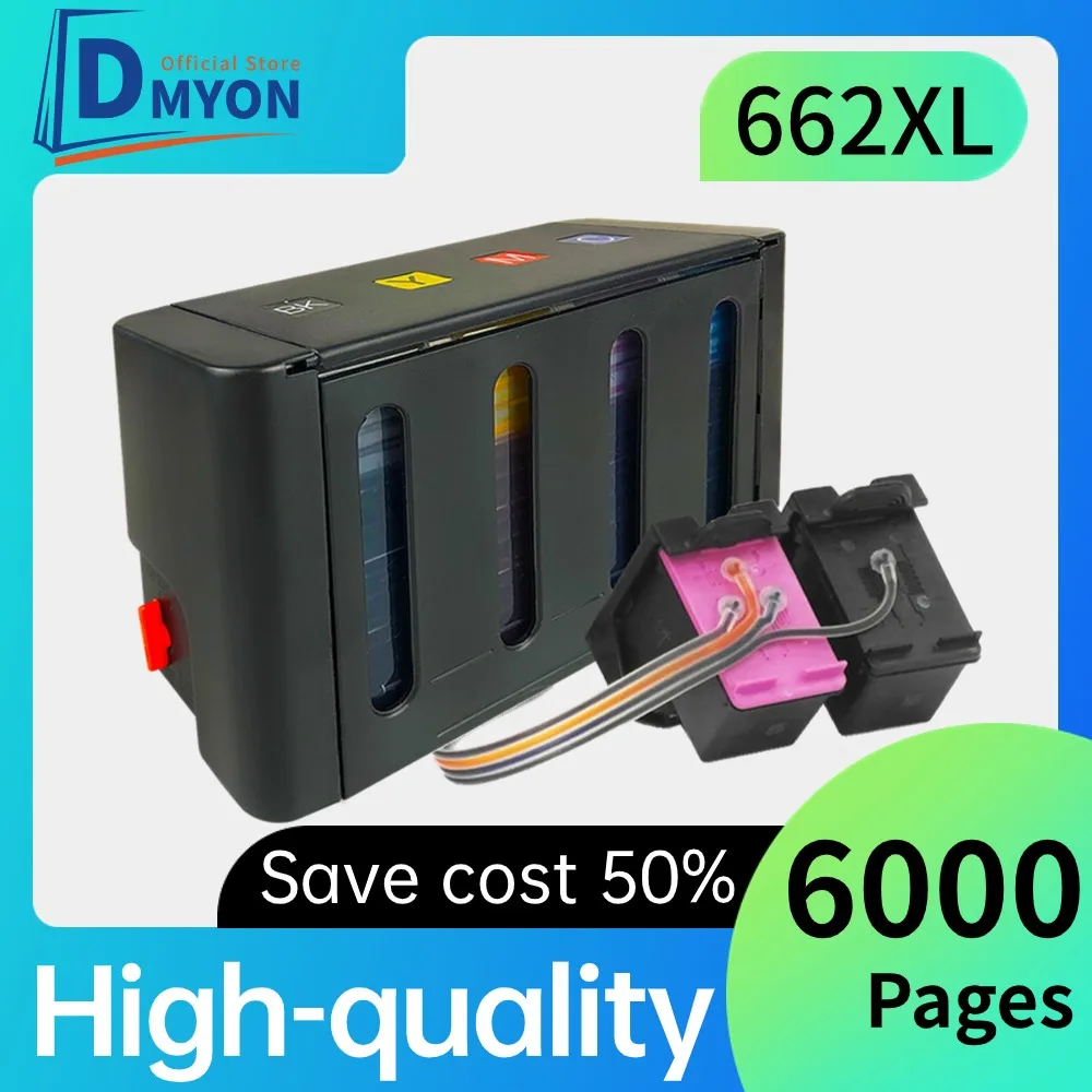 

Совместим с картриджем HP 662XL hp662 ciss, чернильный резервуар для hp Deskjet 1015 1515 2515 2545 4510 4515 4518
