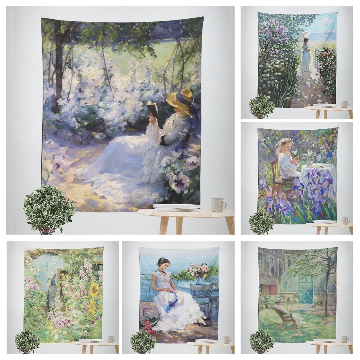 

Home decorations Modern Nordic style room decor wall tapestry aesthetic bedroom aesthetic wall art large fabric wall tapestry