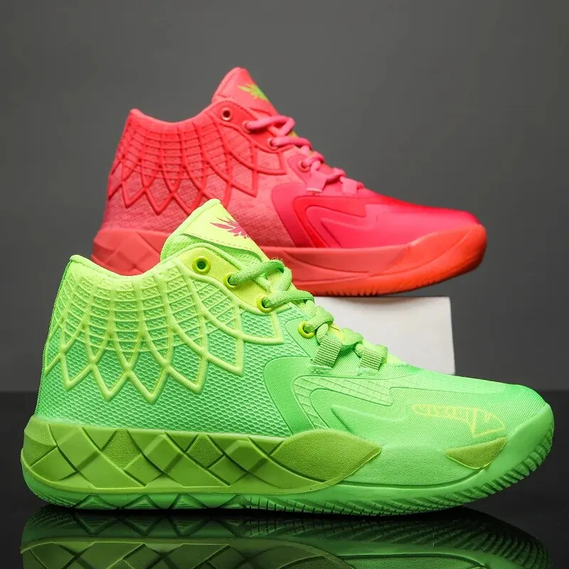 Basketball Shoes for Men Outdoor Sports Wear Resistant Rubber Sole