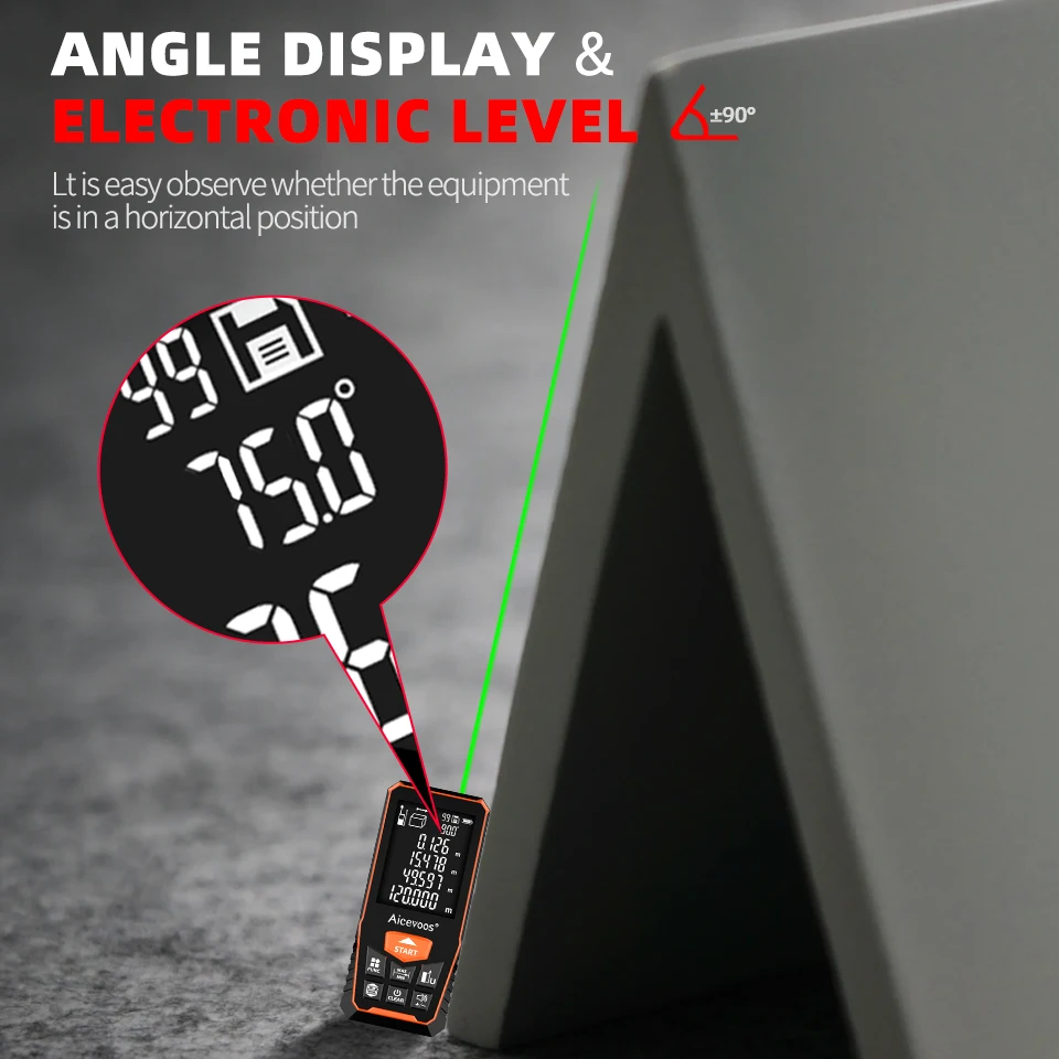 Laser Rangefinder Aicevoos 50M 70M 100M 120M