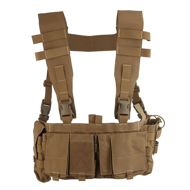 Emerson UW IV Chest Rig GP Pouch 556 762 MOLLE Weste Multi Pocket H Harness Schnellschalterplattform für EDC Tools Radio Mag Storage – Detail 21